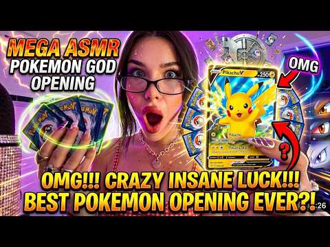 ASMR INSANE POKEMON OPENING