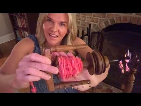😍ASMR/ Come Sit Next to My Cozy Fire and We’ll Talk.