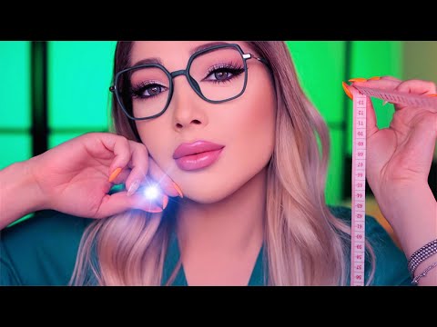 ASMR Flirty Medical Student House Call 🩺 Cranial Nerve Exam, Full Body Exam, Medical Roleplay