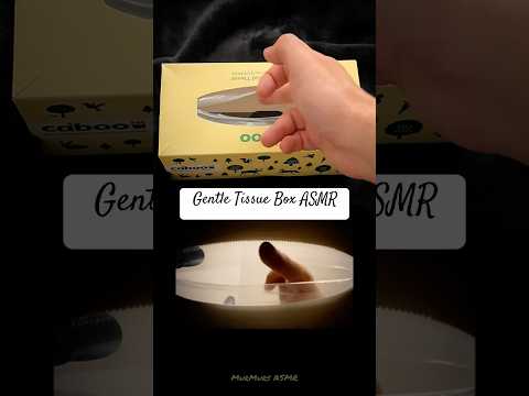 Gentle Tissue Box Touch #asmr #relaxing #tissueboxasmr #stressrelief #satisfying #calm #asmrvideos