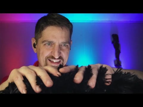 ASMR Fluffy Binaural TINGLES 😵‍💫 Muffled CRUNCH (No Talking)