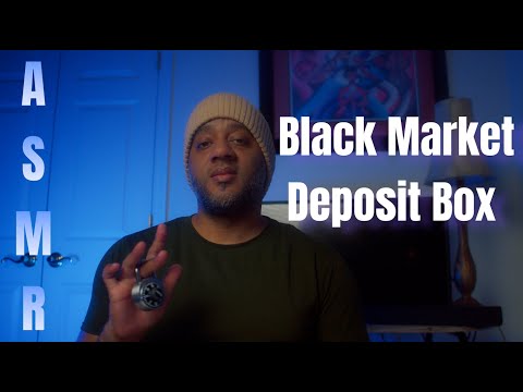 Black Market ASMR | You Need Access To A Secret Deposit Box