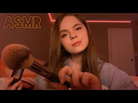 ASMR Fast & Aggressive doing your Halloween makeup [ makeup application ] 💄🎃