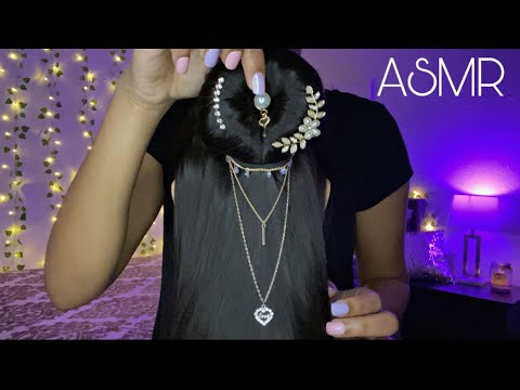 ASMR • 👱‍♀️ Detailed & Delicate Goddess Hair Styling • Whispered • Hair Brushing • Layered Sounds