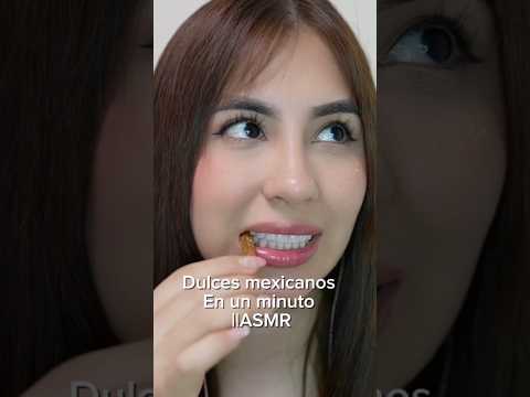 Asmr Probando dulces mexicanos✨ #shortsasmr #asmr #mexico #shorts #niicolencoasmr