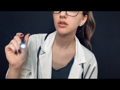 ASMR Ear Exam (Hearing & Cleaning) l Soft Spoken