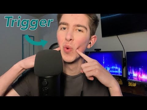 ASMR but... I'm the Trigger (hand & mouth sounds)