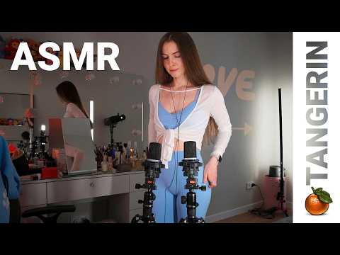 ASMR Gentle Hair & Fabric Scratching with Mic Brushing for Relaxation | Tangerin