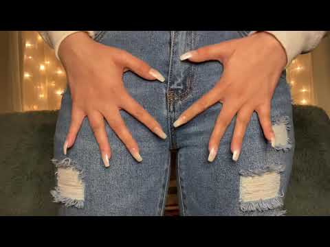 ASMR Shirt and Jean Scratching