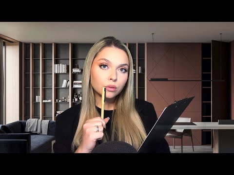 АСМР на Български| Ролева Игра: Терапевт |ASMR in Bulgarian: Therapist Asks You Personal Questions