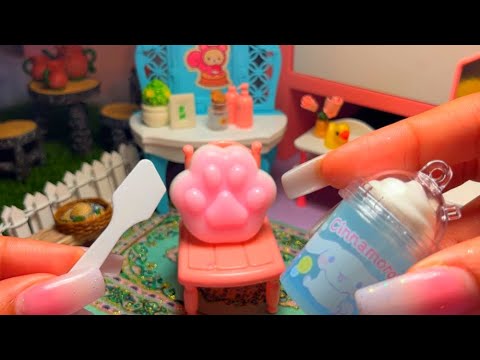 ASMR Kitty Paw Spa 🐱💕(Mochi Squishies) #squishyasmr #toyasmr