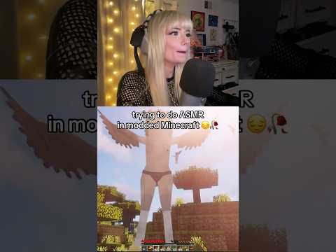 Trying ASMR in Modded Minecraft #asmr
