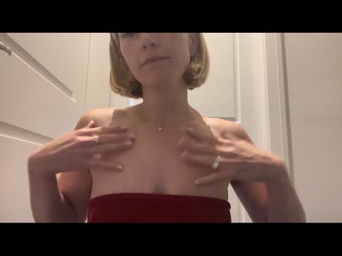 ASMR| sneak peak patreon, skin noises, massage, clothes scratching, lens fogging n lens licking