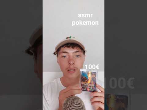 asmr une carte dracaufeu à 100€