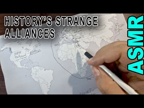 ASMR: Uncovering History’s Most Unexpected Collaborations | ASMR History & map tracing