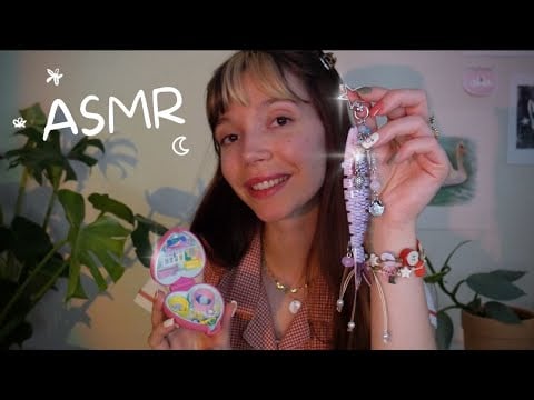 ASMR avec mes trinkets ✧˚ ༘ ⋆｡˚