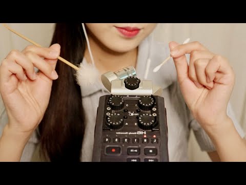 ASMR  바스락 면봉 귀청소의 정석🔥👂🏻🔥 솜털+면봉 귀청소 30분