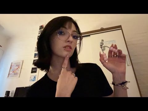 ASMR | CASERO y random (mouth sounds, tocando la cámara, VOLVÍ otra vez) 