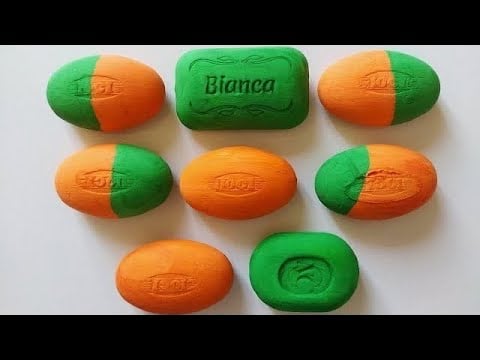 Dry Soap carving ASMR\ relaxing sounds\ No talking. Satisfying ASMR video\ Cutting soap