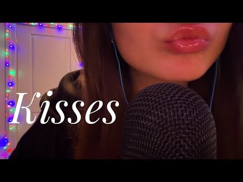 ASMR Clicky Whispers & Soft Kisses For Sleep 😴 