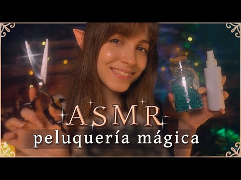 ASMR Peluquería élfica • te corto el cabello ✂️【Atención Personal】🌲