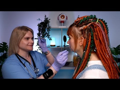 ASMR Real Person Doctor Check Up