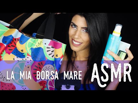 ASMR ita - 🌴 COSA C'È nella mia BORSA MARE? (Whispering)