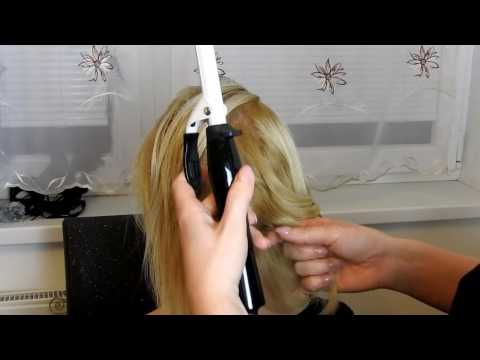 Hair curling, head and scalp massage*ASMR
