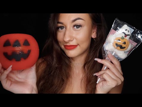 [ASMR] HALLOWEEN Triggers To Make You Sleep! 🎃 (Tapping, Scratching & Crinkling)