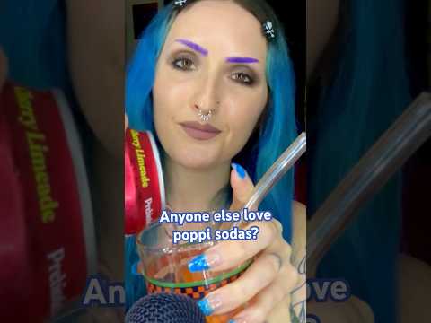 These sodas are the best! #asmr #asmrsoda #asmrdrinking #asmrnailtapping