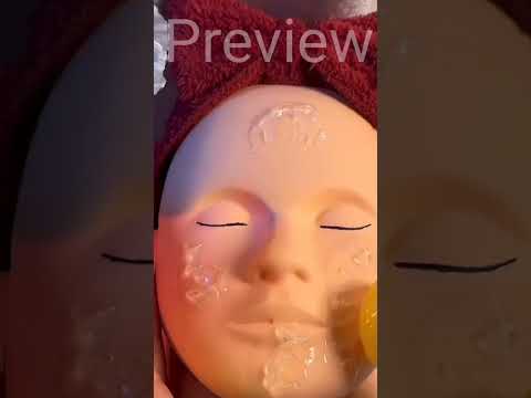ASMR Doing Your Skincare #shorts