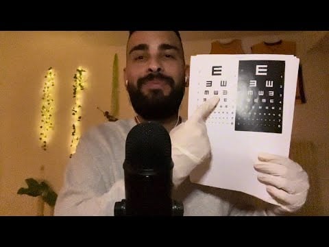 ASMR Examen médical complet 👨🏽‍⚕️