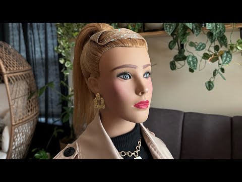 ASMR | Perfectionist Hairstyle | High Ponytail, Clothing Adjustment, Hairstyling, Finishing Touches