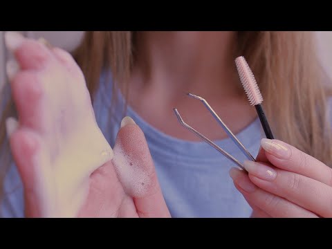 ASMR Relaxing Morning Skincare 🩵 No talking, layered sounds