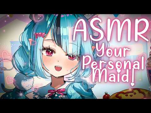 Shy Girl Opens a Maid Cafe Just For You! 🍵💖 ASMR