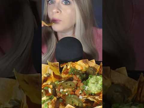 CHEESECAKE FACTORY NACHOS 😋 Full Video On Channel #mukbang #asmr #food