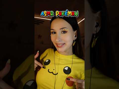 ASMR Pokémon ⚡️ Check la version longue 💛 #asmr #pokemon #pikachu #satisfyingsounds #relaxingvideos