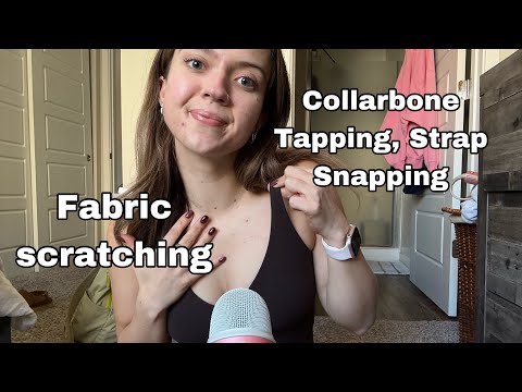 ASMR| No Talking, Your Favorite Body Triggers! Strap Snapping, Fabric Scratching