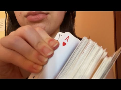 [ASMR] INTUITION TEST with PLAYING CARDS 🃏