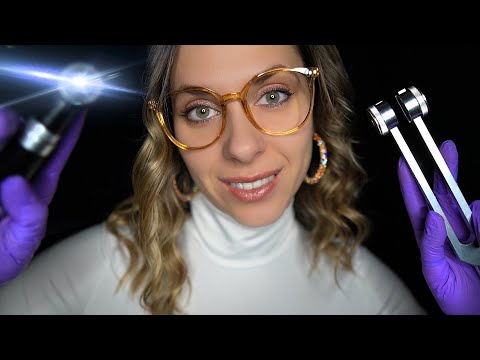 ASMR Otoscope EAR cleaning Roleplay, Ear Exam for SLEEP,  Personal Attention