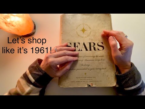 Let’s Flip Through this Vintage Sears Catalog - ASMR Soft Spoken