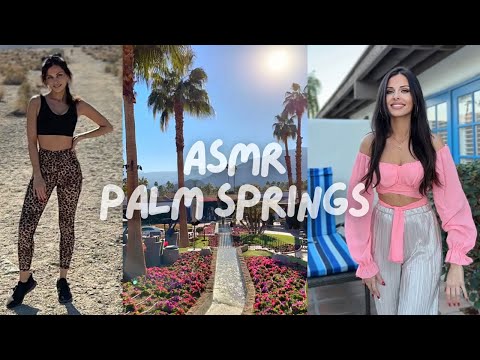 ASMR TAKING YOU ON VACATION! | La Quinta Resort + Palm Springs
