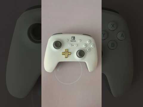 ASMR Tapping On A White Nintendo Switch Pro Controller #ASMR #Shorts