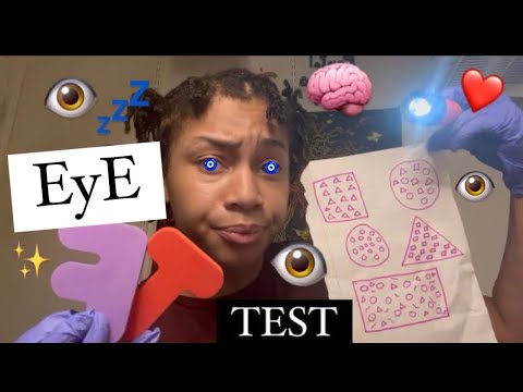 ASMR - Aggressive Fast Eye Exam