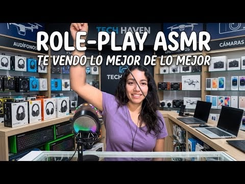 ASMR VENDEDORA DE ELECTRÓNICA (video personalizado)