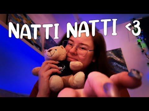 ASMR Nattar dig när du ska sova ♥