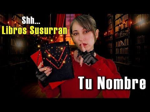 🕯️ASMR | Biblioteca Misteriosa | Los Libros que Susurran tus Recuerdos