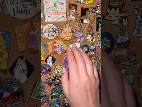 ASMR Disney Pins Tapping and Scratching #asmr #asmrtapping #asmrscratching #disneyasmr #asmrvideo