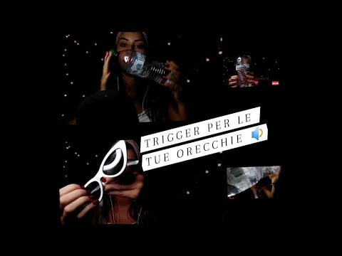 🇮🇹ASMR ITA• TI FARÒ DORMIRE IN 5 MINUTI.. TANTI TRIGGER PER LE TUE ORECCHIE 🔉😴 *dormirai sicuro*