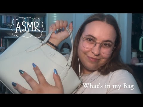 Fast & Aggressive What’s In My Bag ASMR Tapping, Scratching and Whispering